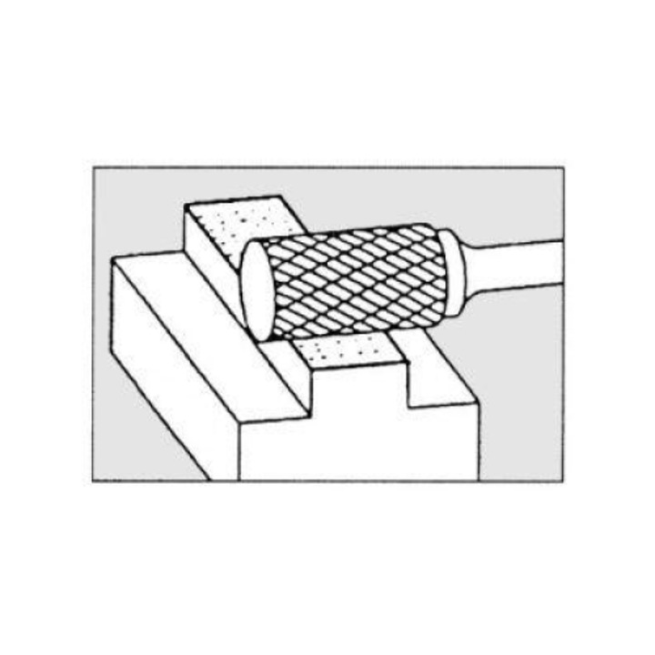 Freza, cilindru. 0313 4 3mm 3x13mm Pferd