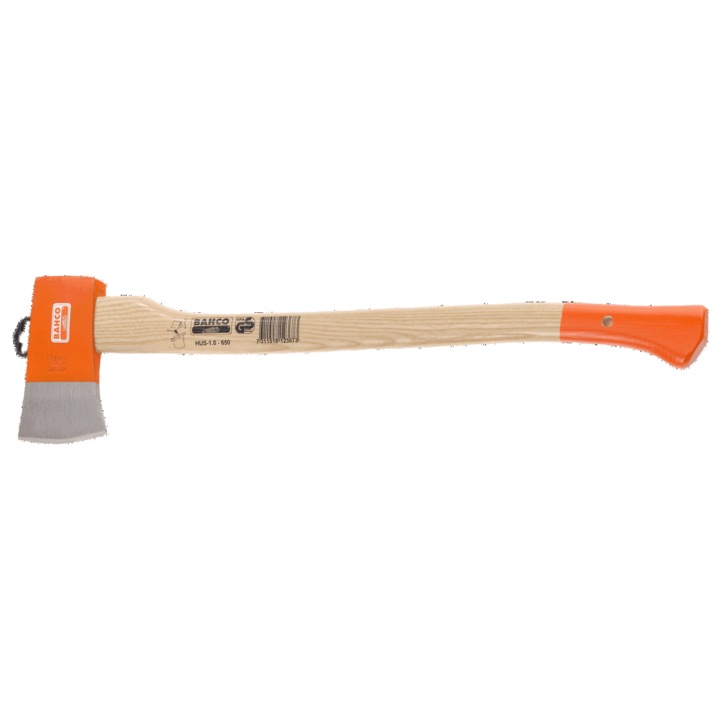 Bahco fejsze, kiváló minőségű acél, ívelt hamunyél, 26 hüvelyk