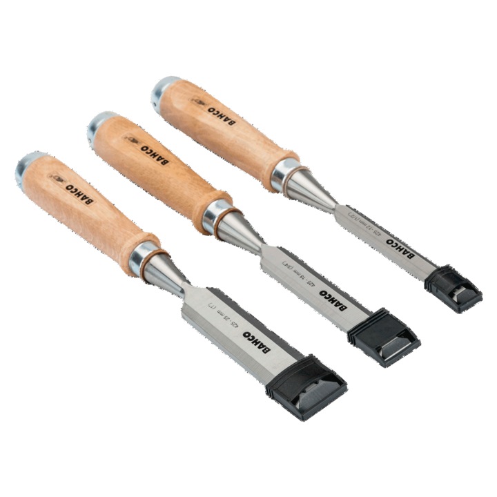 Favéső készlet, Bahco, 3 db, Kiváló minőségű acél, 560g