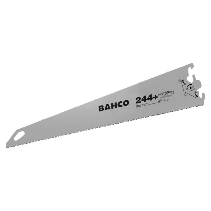Bahco Barracuda cserepenge, 22 hüvelykes, 7/8 fog/hüvelyk, durva vágás