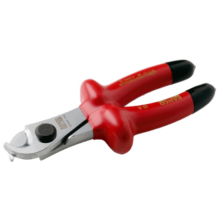 Fogó, BAHCO, Acél, 230mm, Piros