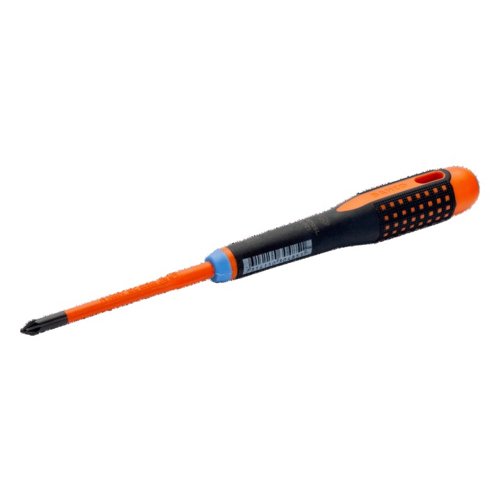 ERGO SLIM изолирана комбинация от отвертки за винтове 6.0/PZ2 x 100 mm BAHCO