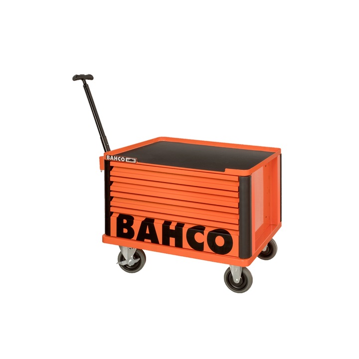 Szerszámosláda, Bahco, 693 x 510 x 542 mm, narancssárga/fekete