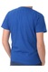 Tricou clasic din bumbac pieptanat pentru barbati, Kappa, Logo Korpo Cafers Slim, Albastru Royal, M
