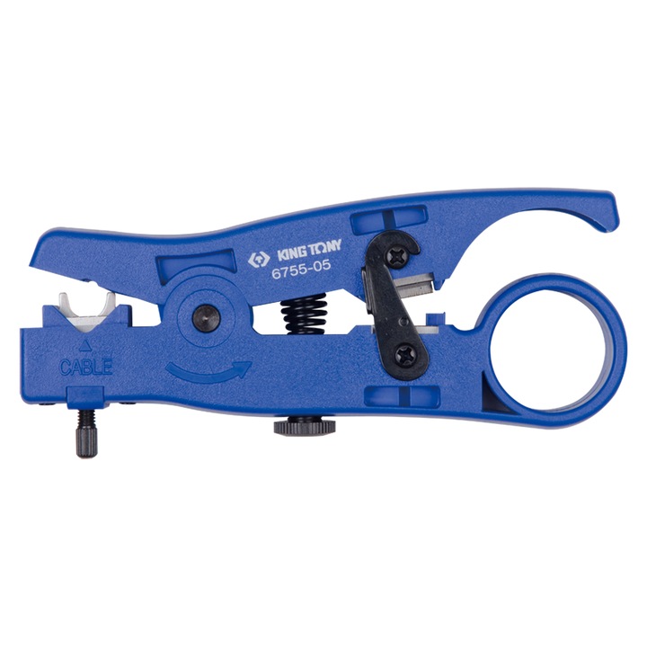 Cleste pentru cabluri King Tony, RJ-45/RJ-11/12, UTP/STP, ABS