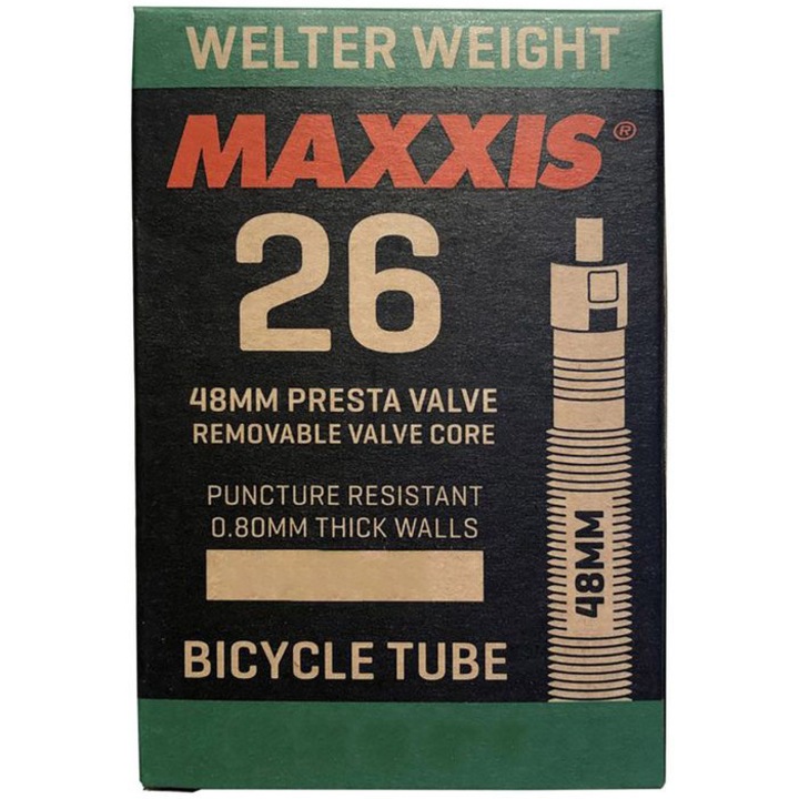 Camera bicicleta Maxxis WELTER WEIGHT GAL-FV 48mm 26x1.50/2.50 Presta
