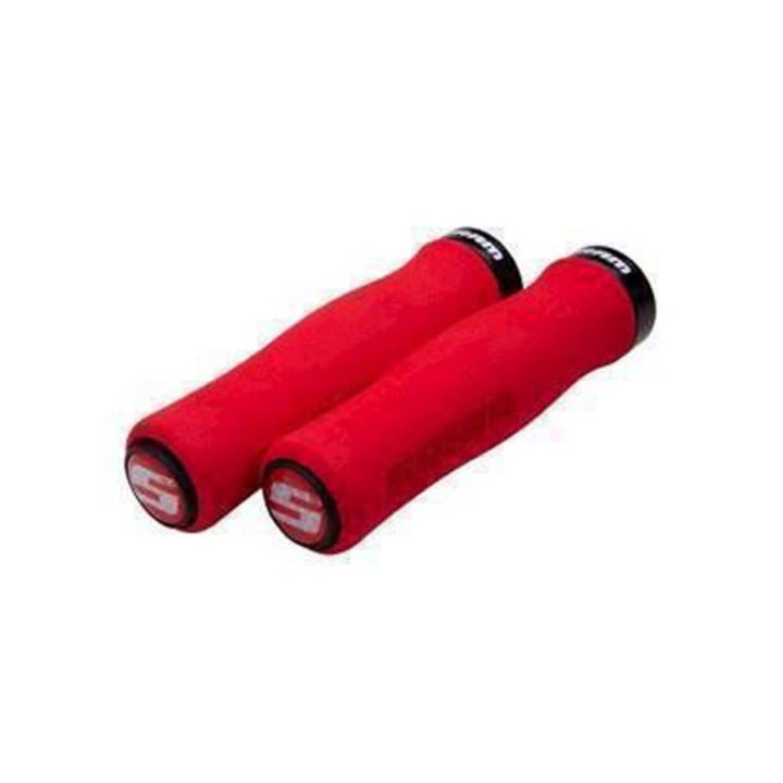 Mansoane bicicleta SRAM Contour, 129 mm, rosu/negru