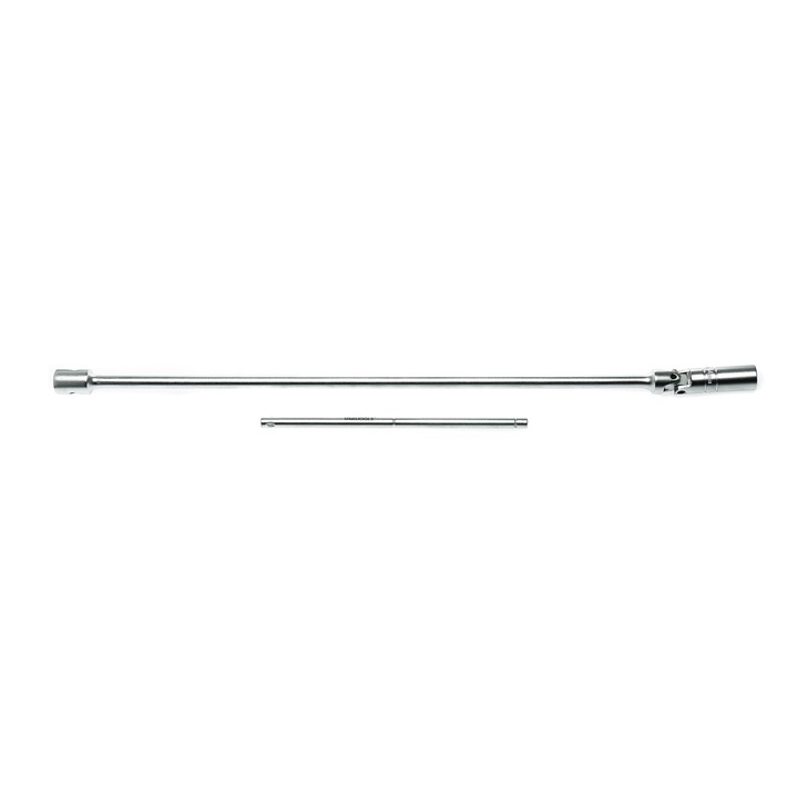 Cheie lunga pentru bujii, Teng Tools, 3/8", cu buton transversal, 14 mm
