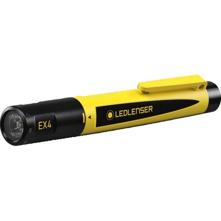 Фенер LEDLENSER EX4, 50 lm, 7h автономност, жълт, 140x20mm