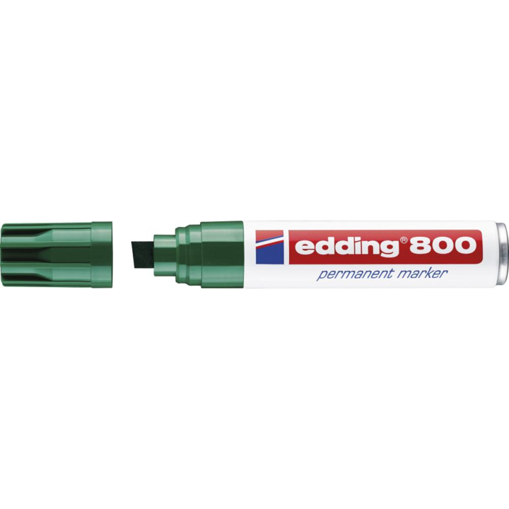 Marker permanent 800 verde Edding