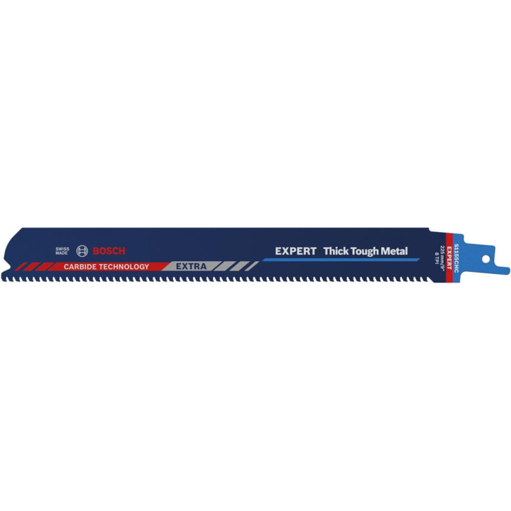 Set 10 lame fierastraie sabie Bosch Expert S 1155 CHC, 225mm, pentru metal