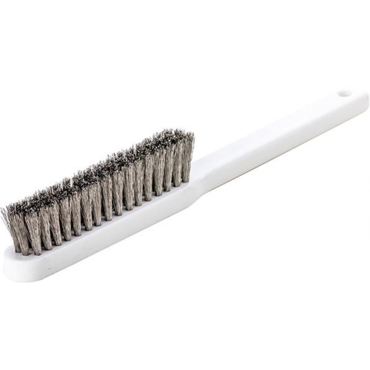 Perie curatare, Lessman, Otel, Argintiu, 0.15 mm