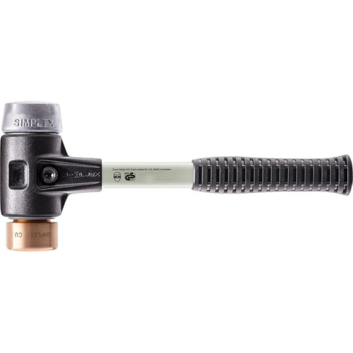 Ciocan cu cupru moale de 40 mm/moale. Ciocan cu ciocan SIMPLEX