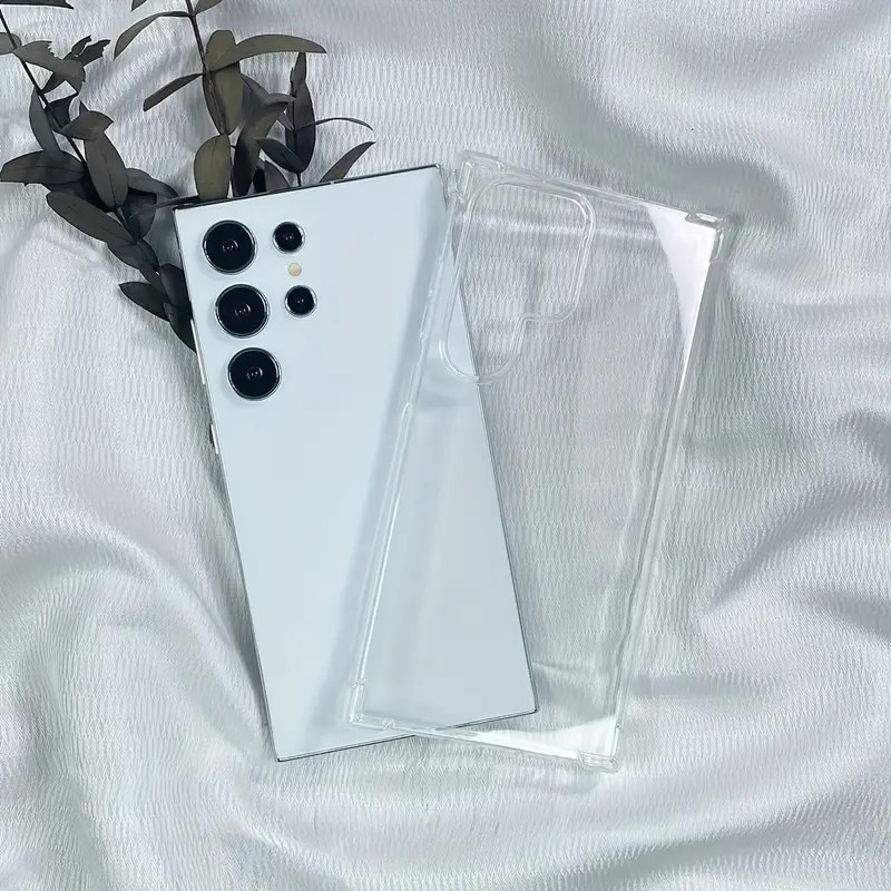 Husa protectie Mat-Tech compatibila cu Samsung Galaxy S22 Ultra 5G, Protectie Camera, Colturi anti-soc, Decupaje Precise, Rezistenta la impact, Margini ridicate pentru protectia ecranului, Transparenta