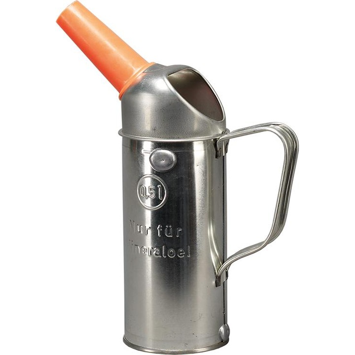 Cana atelier pentru ulei si lichide 0,5 L. ulcior din tabla PRESSOL