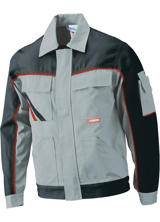 Jacheta barbati Highline, Planam, Poliester/Bumbac, Gri