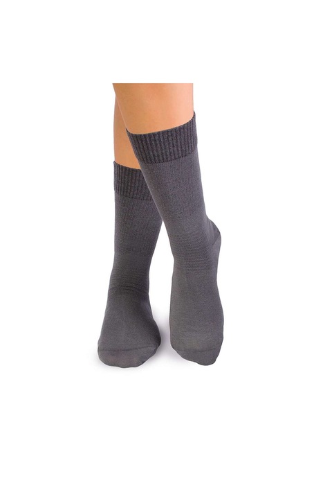 Чорапи за диабетици с ниска компресия, Светло сив