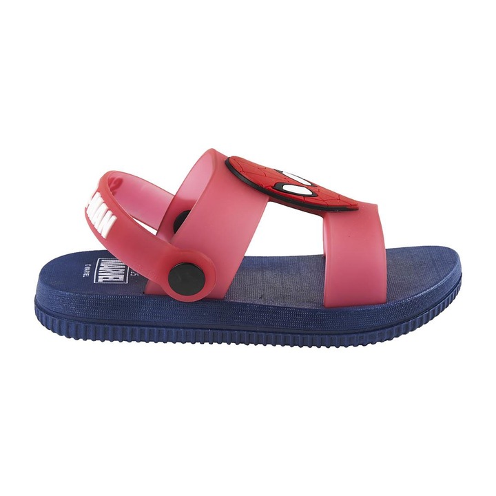 Sandale pentru casual baieti Spiderman, Maro/Bleumarin