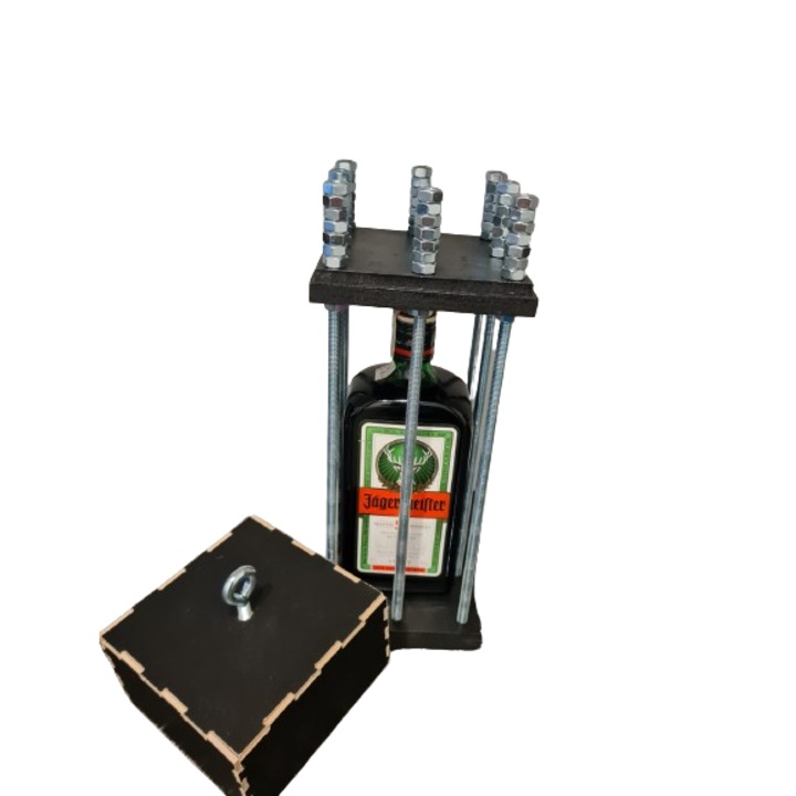Бутилка Jagermeister в клетка, 750 мл
