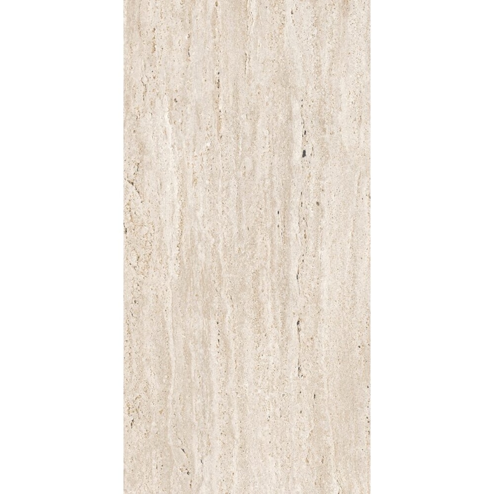 Gresie New Travertin Bone, model piatra, 33x66 cm, finisaj mat