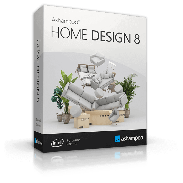 Ashampoo Home Design 8 Full Version: Perpetual License Key – 1PC Windows