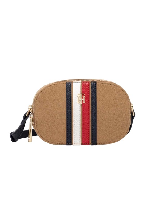 Tommy Hilfiger Monogram Signature fényképezőgéptáska SKUAW0AW13402, bézs