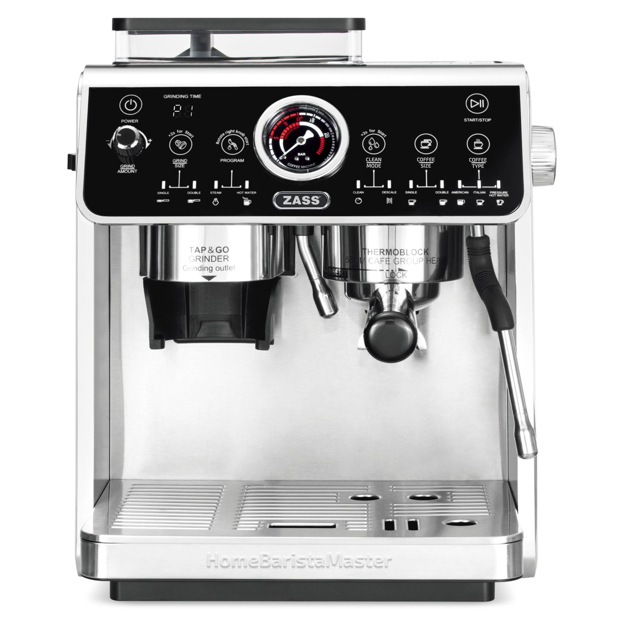 Aparat de cafea espresso semiprofesional ZASS Pro Line ZEM 11