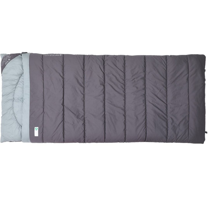 Sac de dormit Vango Shangri-La Luxe XL, silicon si poliester, gri, 1050mm