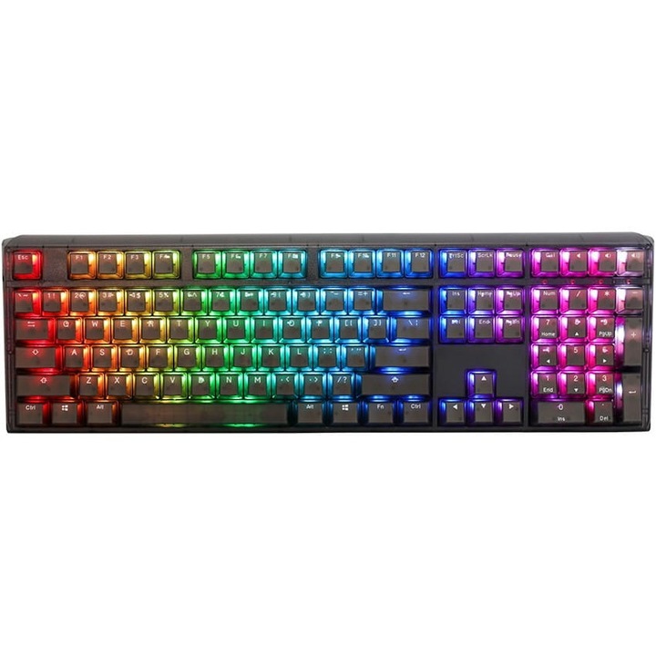 Клавиатура за гейминг Ducky One 3 Aura Black, RGB LED - MX-Brown