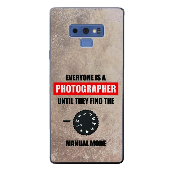 Калъф, съвместим с Samsung Galaxy Note 9 Silicon Gel Tpu Model Photographer