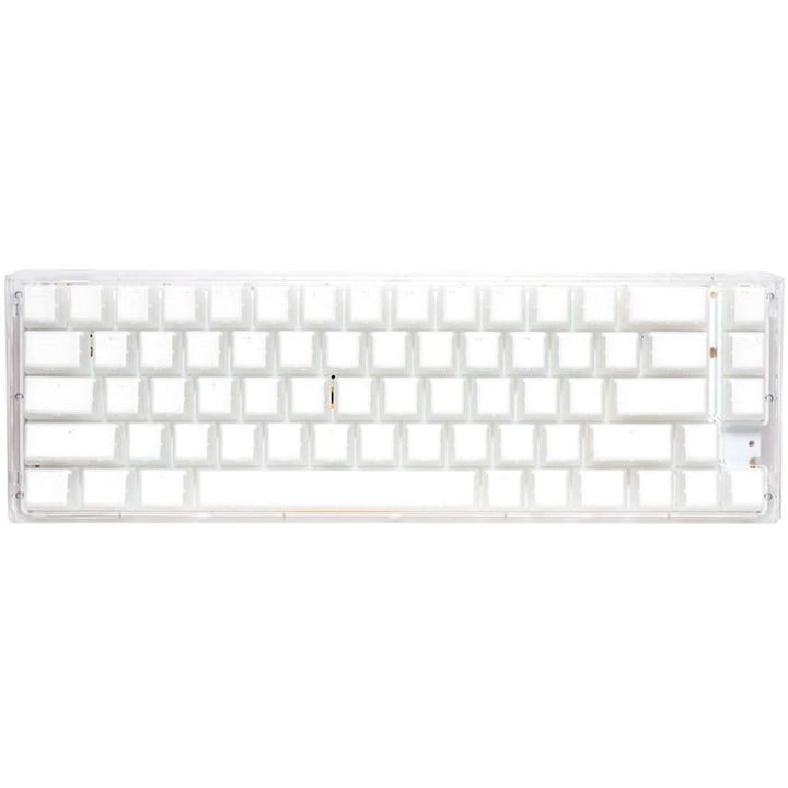 Ducky One 3 Aura White SF Gaming billentyűzet, RGB LED - MX-Silent-Red (USA)