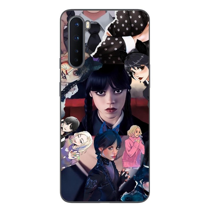 Капак, съвместим с OnePlus Nord Silicone Gel Tpu Model Collage Scenes from the Movie