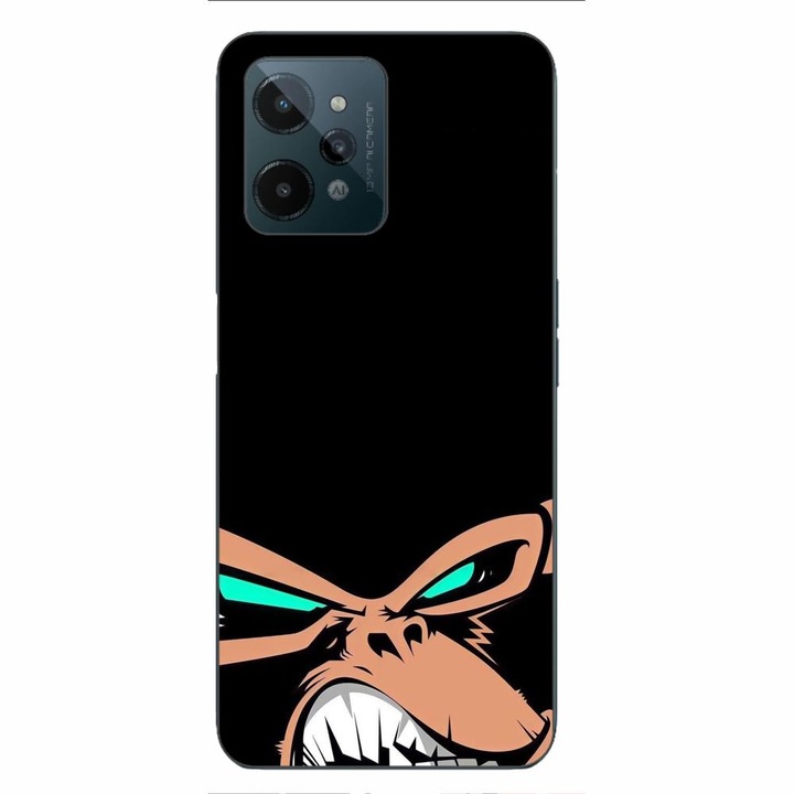 Husa compatibila cu Realme C31 Silicon Gel Tpu Model Angry Monkey
