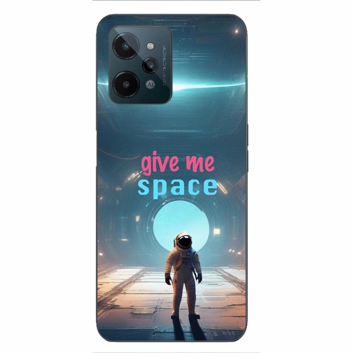 Husa compatibila cu Realme C31 Silicon Gel Tpu Model Give Me Space