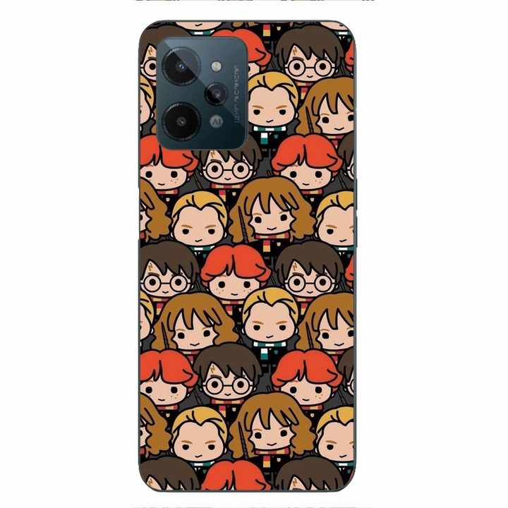 Husa compatibila cu Realme C31 Silicon Gel Tpu Model Harry Potter Pattern Faces