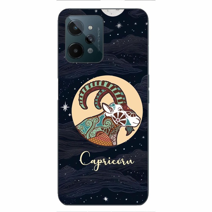 Husa compatibila cu Realme C31 Silicon Gel Tpu Model Horoscop Capricorn