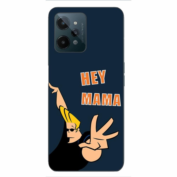 Husa compatibila cu Realme C31 Silicon Gel Tpu Model Mesaj Hey Mama