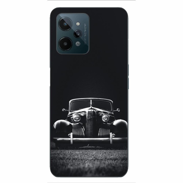 Husa compatibila cu Realme C31 Silicon Gel Tpu Model Old Car