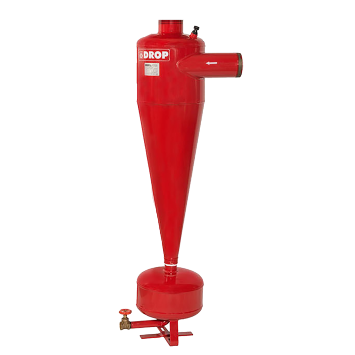 Хидроциклон Hydrostab Drop, За напоителни системи, Максимален дебит 30-50 m3/h