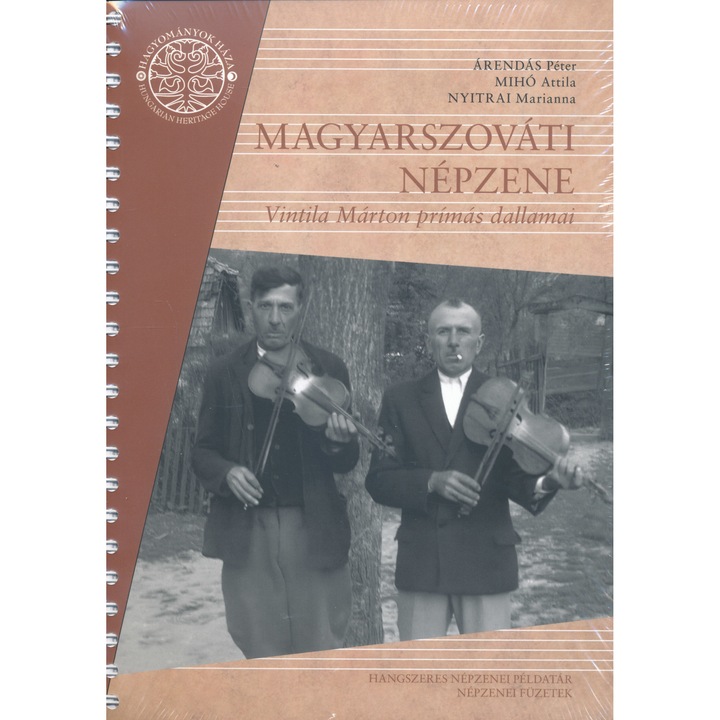 Magyarszováti népzene - Vintilla Márton prímás dallamai +CD