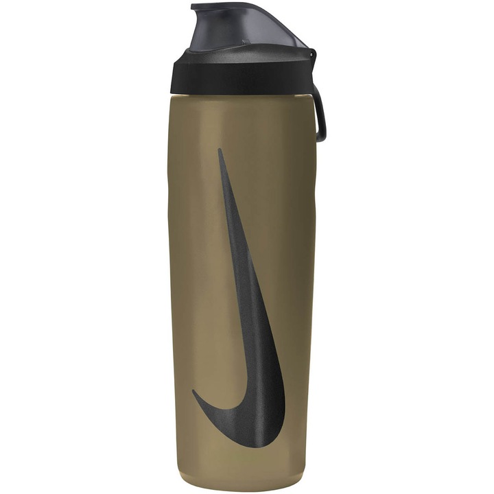 Бутилка за вода Nike Refuel Locking, 24oz, Каки