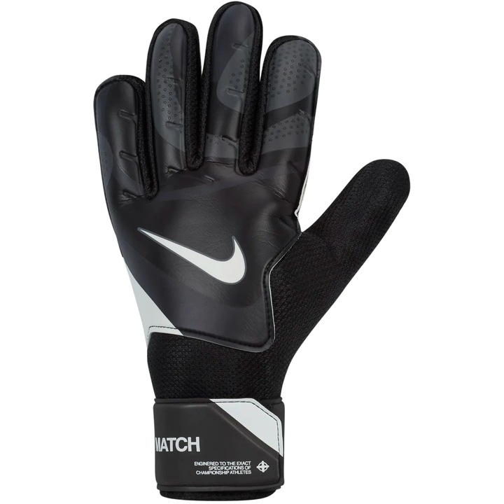Вратарски ръкавици Nike Match, Размер 7, Черен