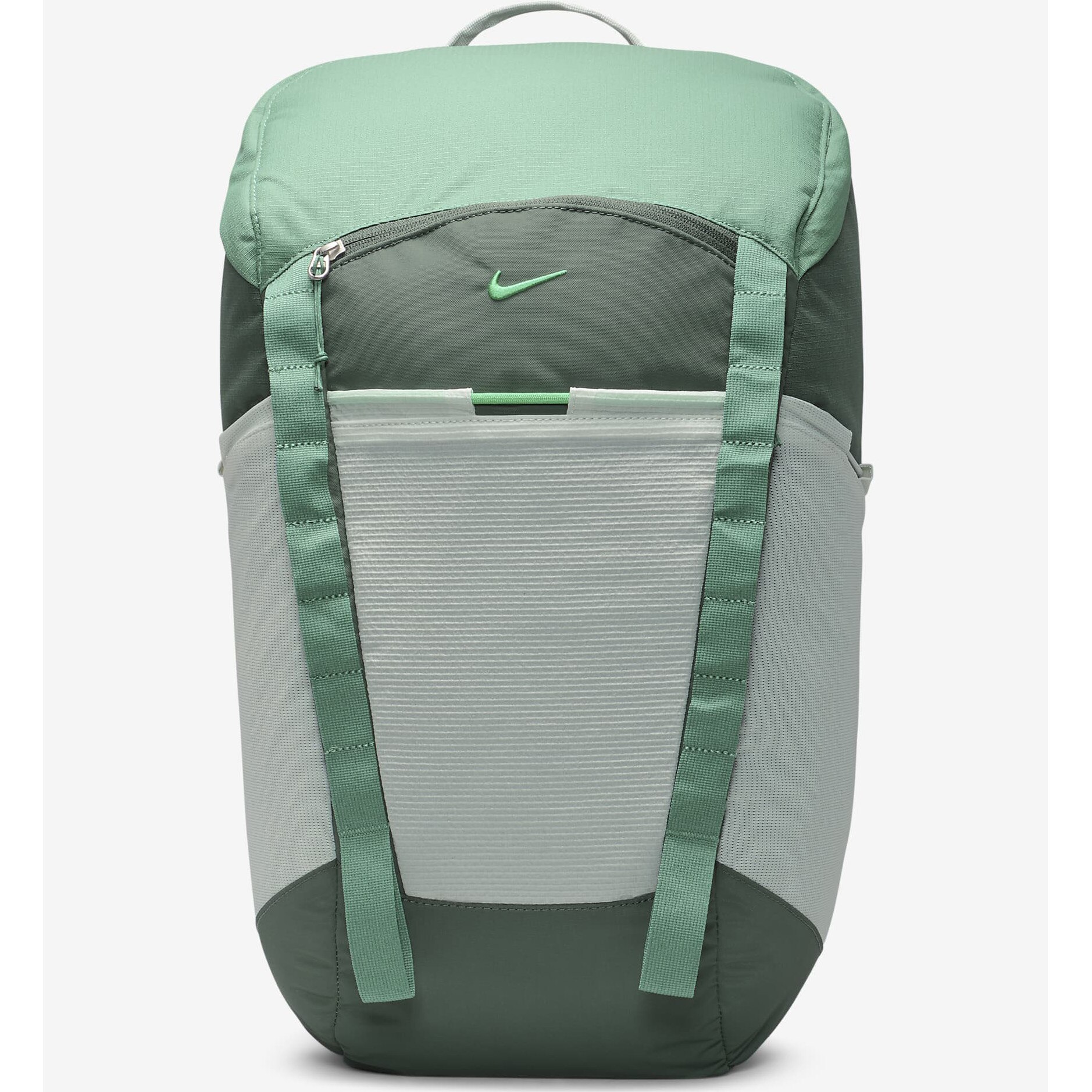 Rucsac sport Nike Hike, verde/alb