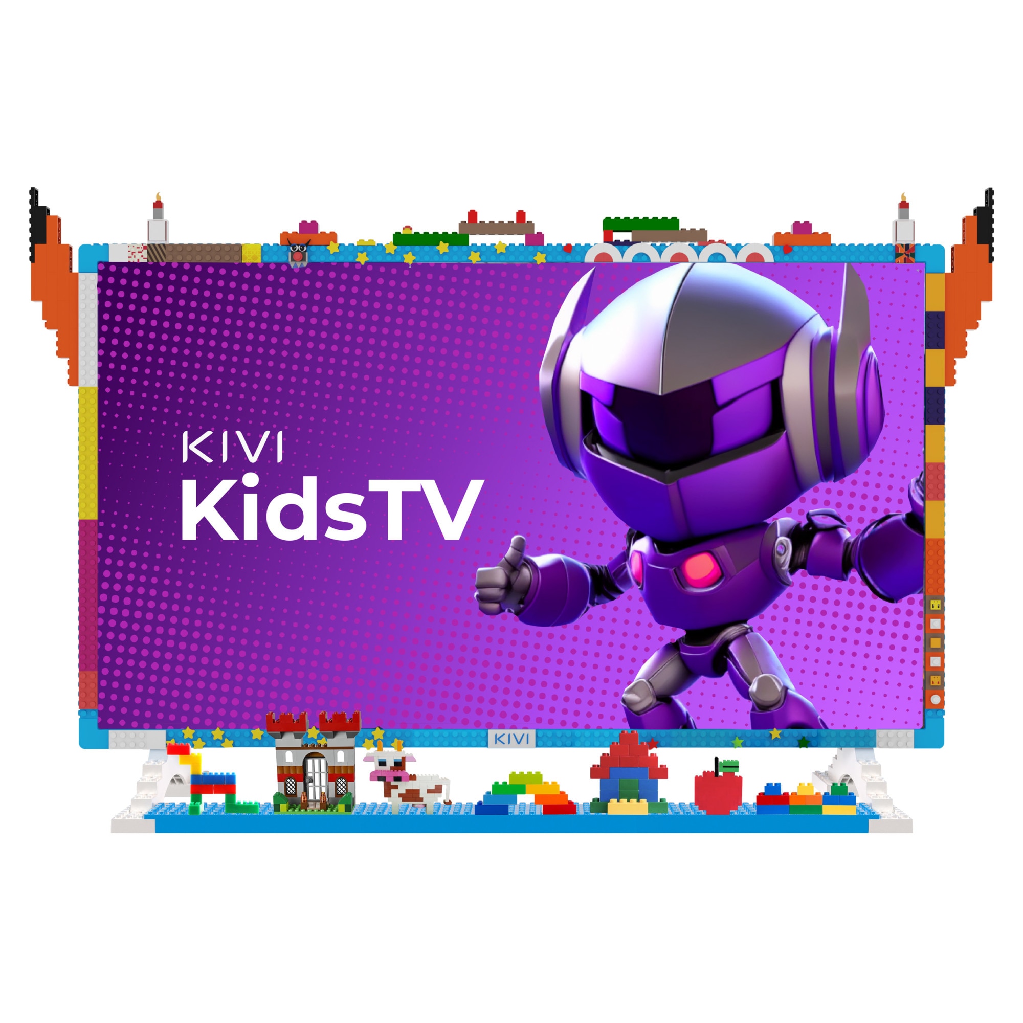 Televizor KIVI LED KIDSTV, 80 cm, Smart Android TV, Full HD, Clasa E