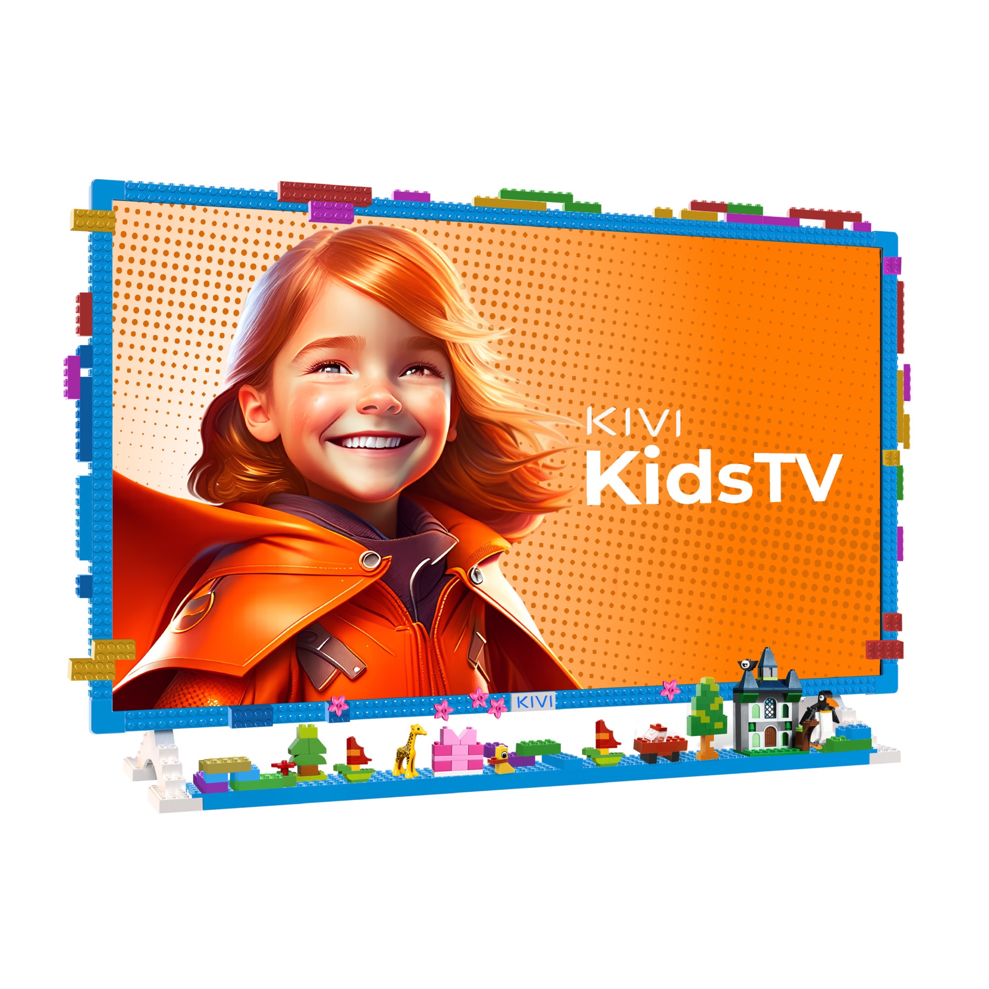 Televizor KIVI LED KIDSTV, 80 cm, Smart Android TV, Full HD, Clasa E