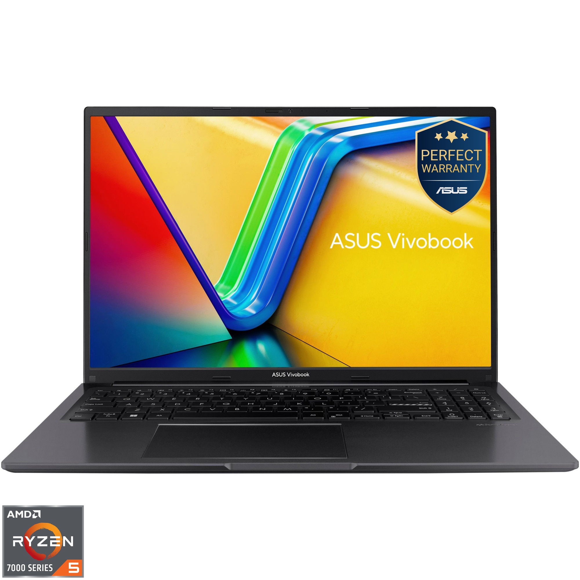 Laptop ASUS Vivobook 16 M1605YA cu procesor AMD Ryzen™ 5 7430U