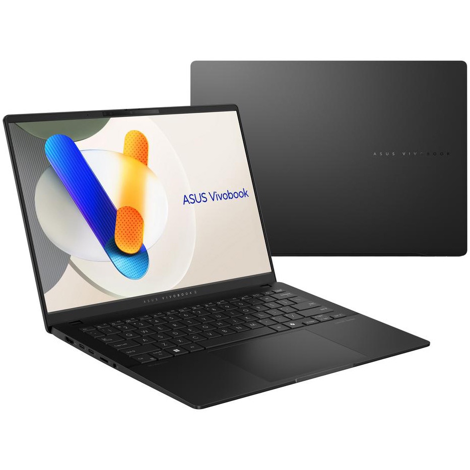Laptop ASUS Vivobook S 14 OLED S5406MA cu procesor Intel® Core™ Ultra 5 125H pana la 4.5GHz, 14.0'', Full HD, OLED, 16GB LPDDR5X, 512GB SSD, Intel® Arc™ Graphics, Windows 11 Home, Neutral Black