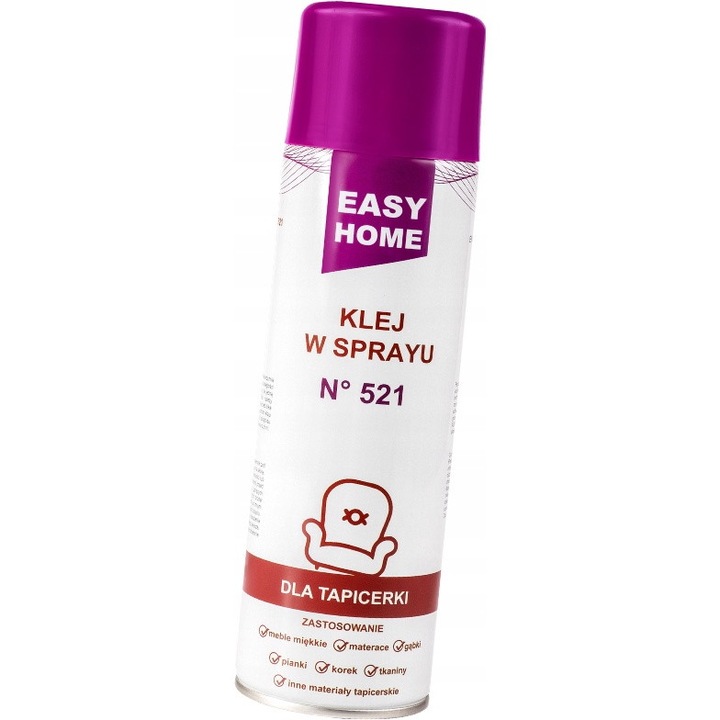 Spray de adeziv pentru tapiterie Easy Home, 500ml