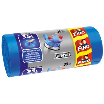 Saci menajeri Fino Easy-Pack, 35L, 30 bucati Saci menajeri Fino Easy-Pack, 35L, 30 bucati