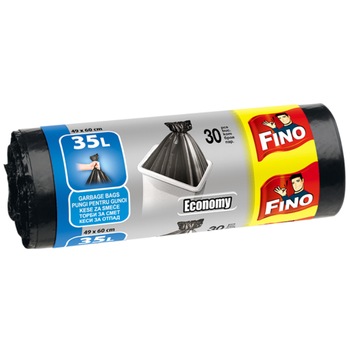 Saci menajeri Fino Economy, 35L, 30 bucati Saci menajeri Fino Economy, 35L, 30 bucati